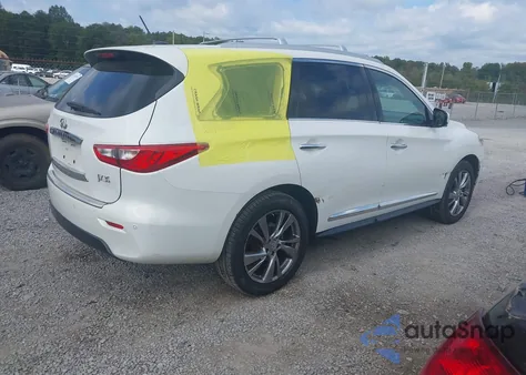 2013 Infiniti Jx35 z USA, uszkodzony, nr VIN 5N1AL0MN3DC344634